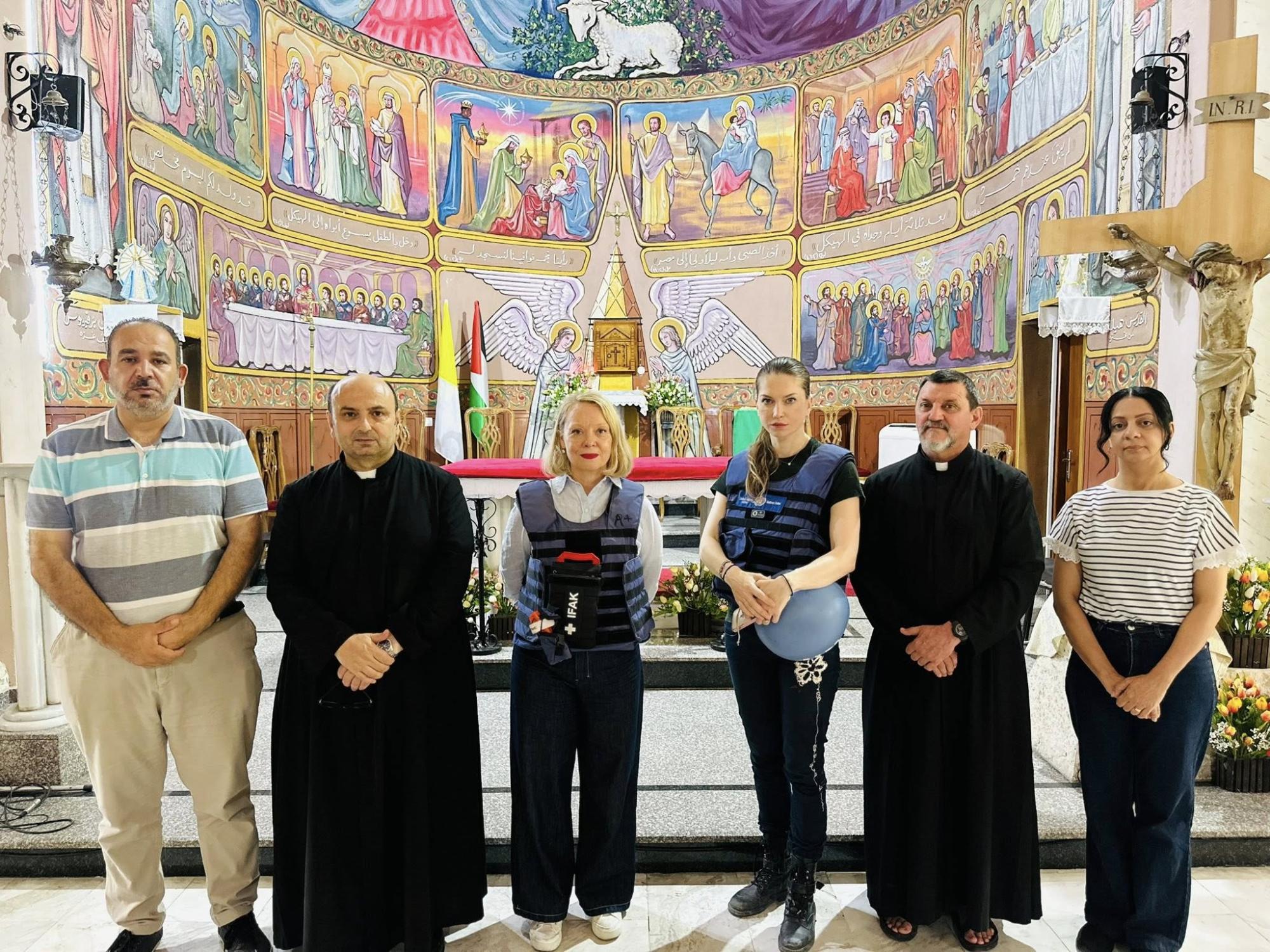 Paroisse Latine de La Sainte Famille, au cœur de la bande de Gaza